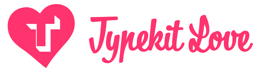 Typekit Love logo